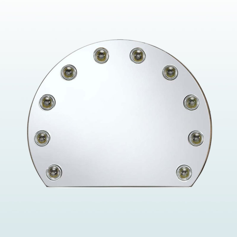 Miroir d'appoint blanc