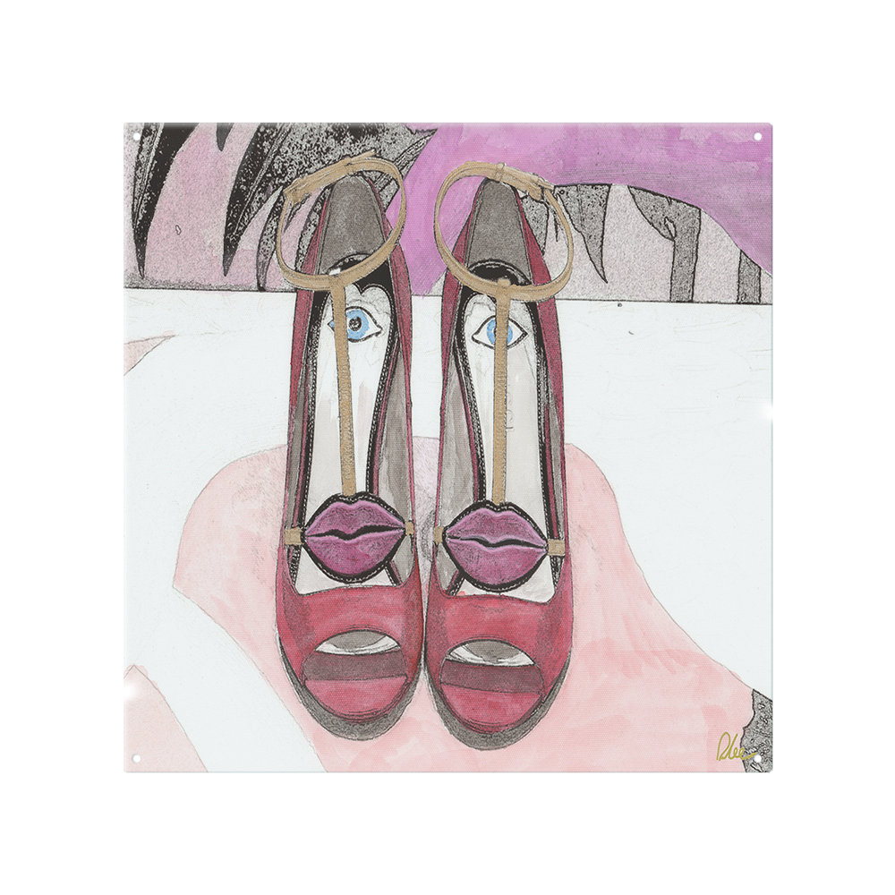 Lips Shoes Splash Back