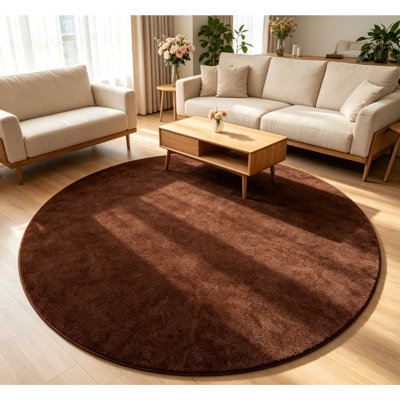 Tapis festonné lavable pour le salon Revêtement de sol à poils courts et sans perte de poils