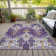 Washable Ikat Indoor / Outdoor Rug