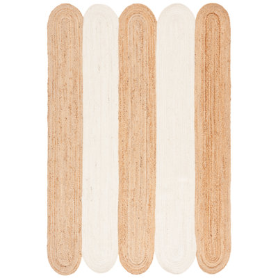 Natural Fiber Hand Woven Jute Pile Rug