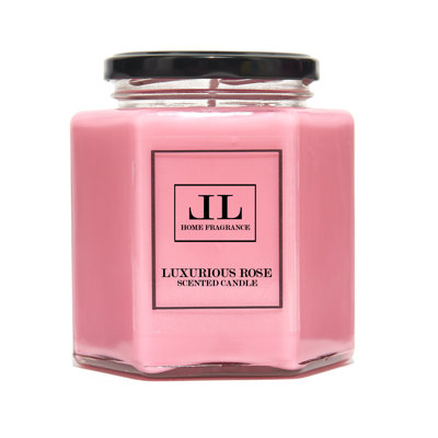 Rose Scented Jar Candle