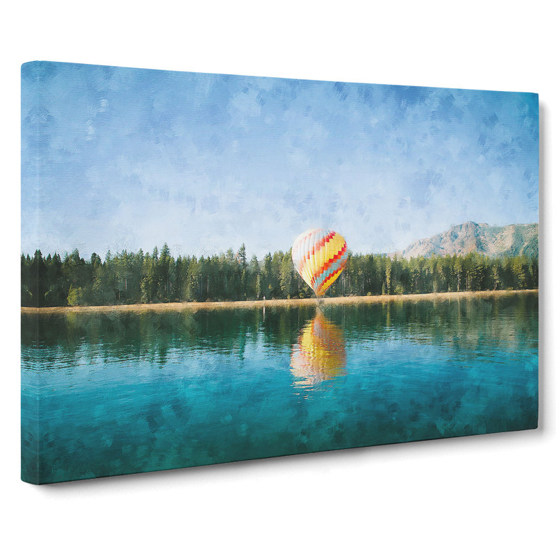 Hot Air Balloon Vol.1 - Wrapped Canvas, 50cm H x 76cm W x 3cm D