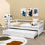 Lit de jour en bois avec couchette simple Dystiny-314628340