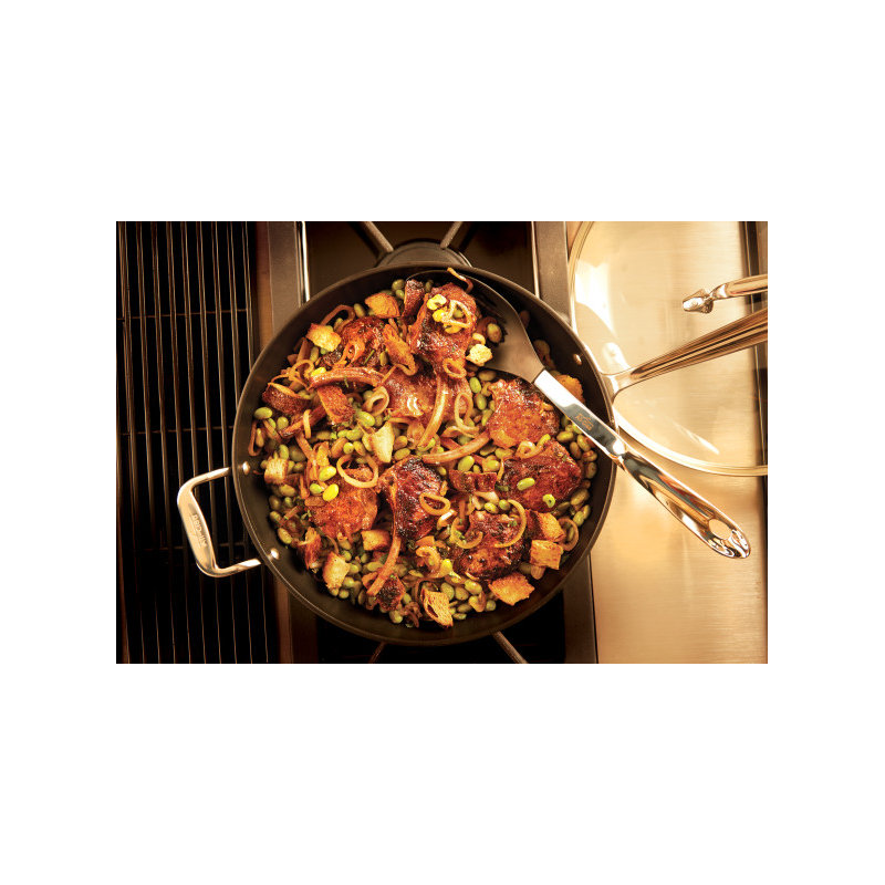 All-Clad Ha1™ Non-Stick Hard-Anodized Aluminum Saucepan with Lid, 2.5 qt.