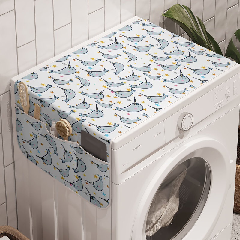 Multicolore 47 "x 18,5" East Urban Home Narwhal