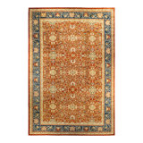 Eclectic One-of-a-Kind 18' 5" X 12' 5" Hand Knotted Area Rug