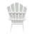 Outdoor Or Indoor Wood  Adirondack Chair,White-1712667723