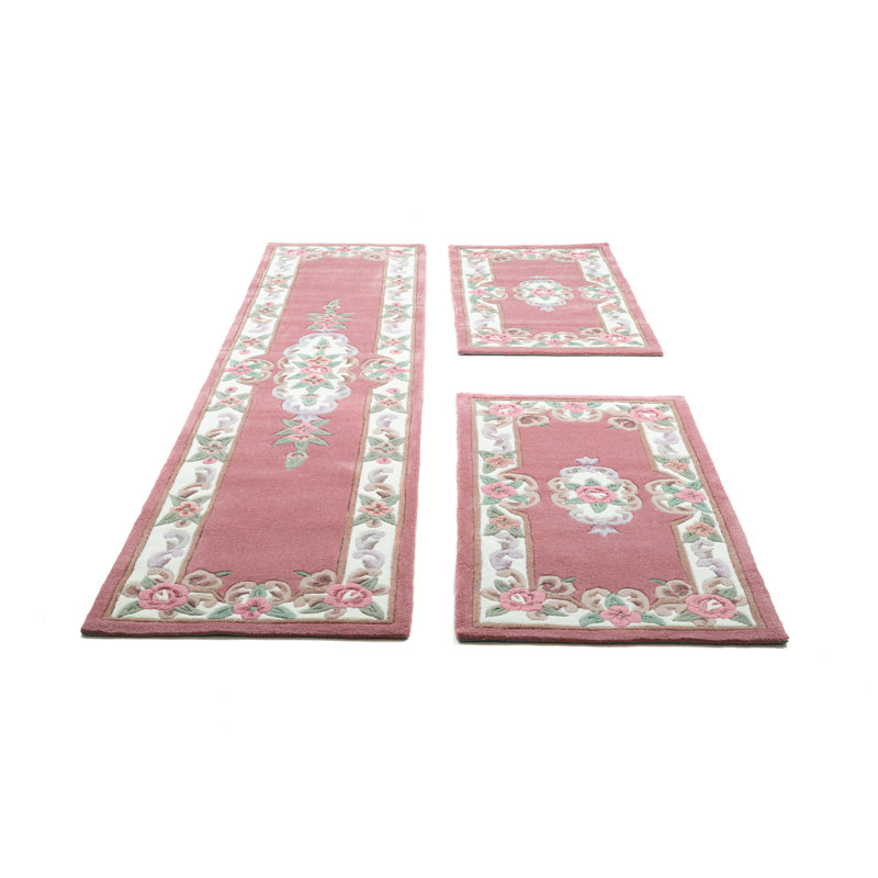 Costilla Hand Tufted Red Rug