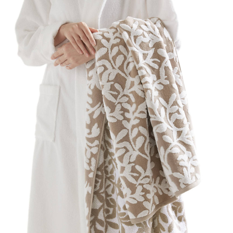 Ensemble de serviettes 6 pièces Skyler, Taupe