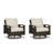 Estill Swivel Wicker Outdoor Lounge Chair