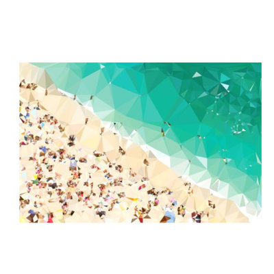 Beach Fragments I Print by THE Studio