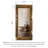 Zen-Style Pine Frame High-Definition Full-Length Mirror-118376920