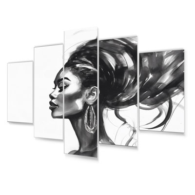 Glam People Wall Decor on Metal