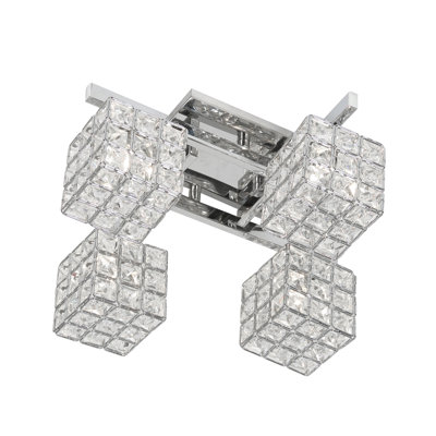 Jarrod Crystal Semi Flush Mount