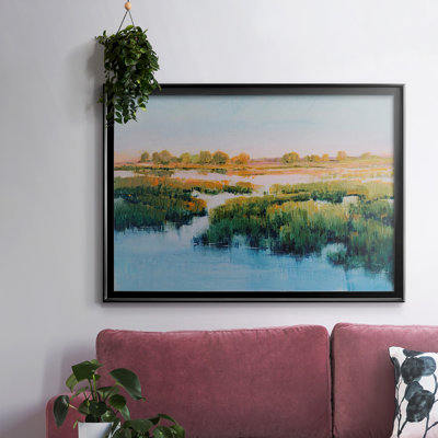 Marshland View II, reproduction d'art sur toile