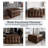 OTTOMAN IN BROWN PU-796982046