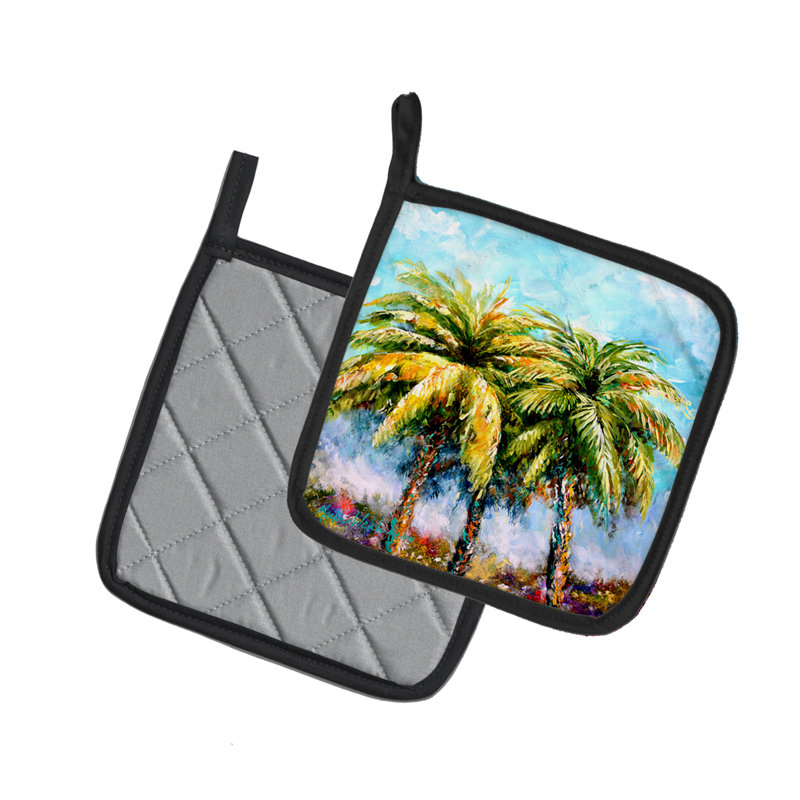 Caroline's Treasures Martin Welch New Artwork Polyester Potholder Set