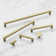 Skylight Collection Coat & Hat Hook 4-7/8 Inch Long Champagne Bronze Finish