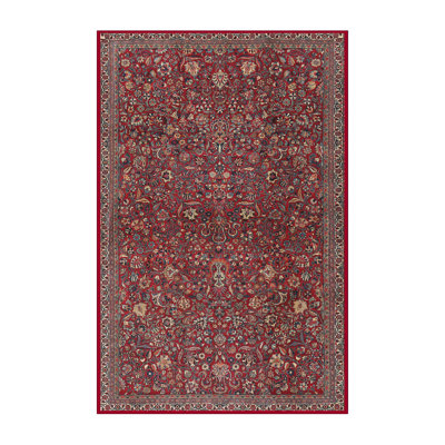 Tapis de style oriental rouge
