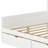Wooden L-Shape Daybed With Seven Storage Cabinets And Two Storage Drawers, Multi-Functional Bed With Study Desk And Built-In Bookshelf-1271621997-1271621996