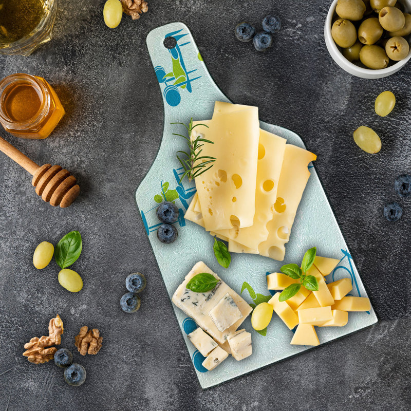 Planche à découper en verre trempé Ambesonne
