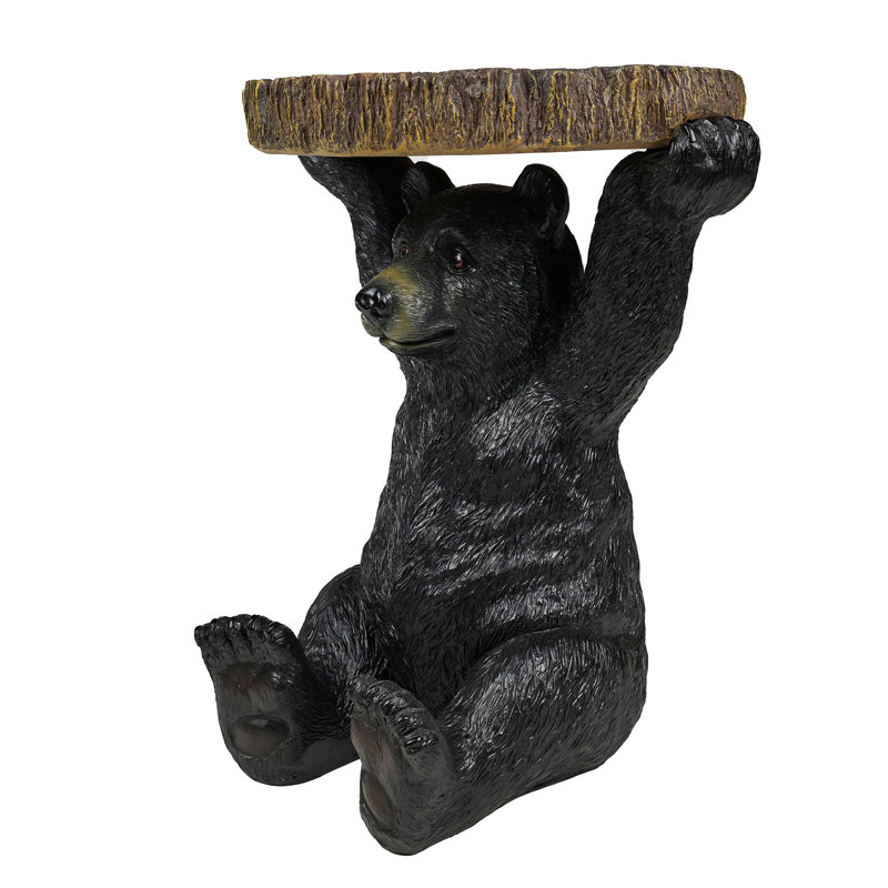 Support à plante ours assis