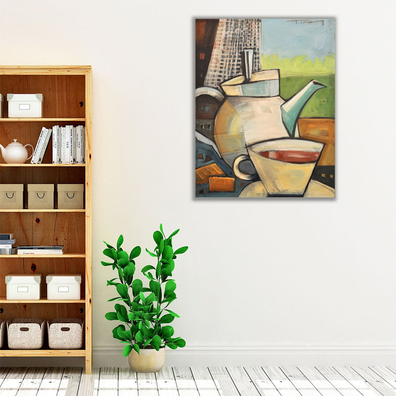 Tea Time - Canvas Print Wall Art, 40" H x 32" W