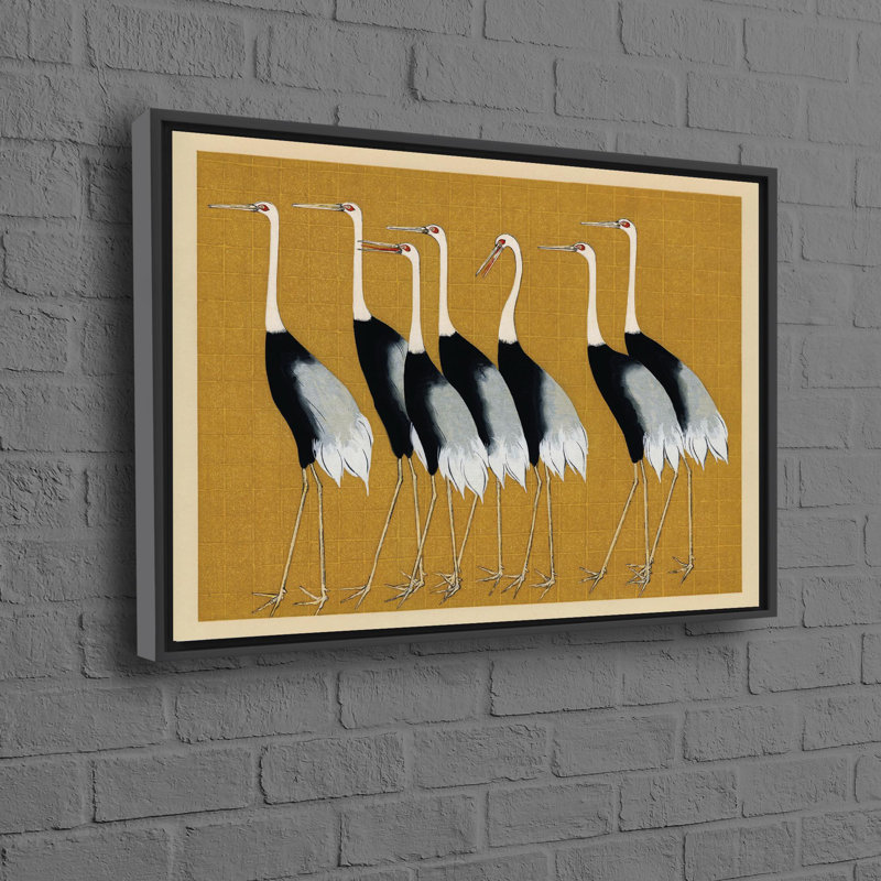 Print on Canvas, 70 cm H x 100 cm W, Framed Print without Mat, Black