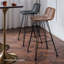 Chaise d'appoint brune Wishbone (ensemble de 2)-1575764451-1575764478