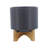 Planter W Stand, Matte Gray-1755531594-1755531595