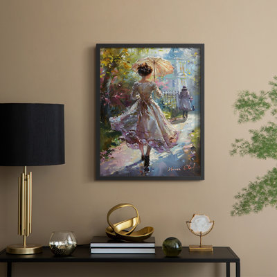 WOMEN Series DCCI  -Premium Framed Print -Ready to Hang - No Nails Required