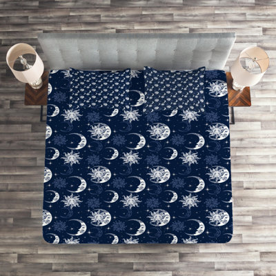 Half Moon Modern & Contemporary Coverlet