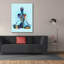 Art mural sur toile Winston Porter «Lotus Pose Moon» par Tim Parker-1163303542