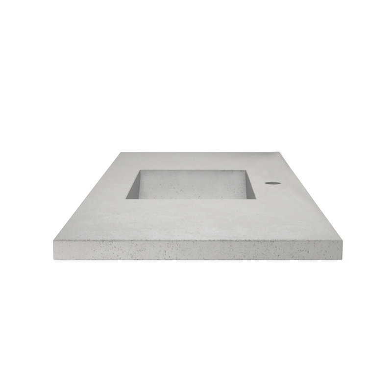 Palomar 48.5" Single Bathroom Vanity Top with Sink, Ash, Single