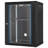 15U Wall Mount Network Server Rack Cabinet Enclosure 18'' Glass Door Lock