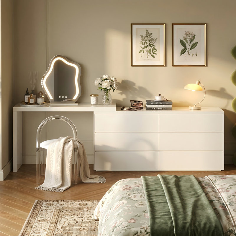 220cm W 6 - Drawer Chest of Drawers