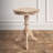 Hannelore Solid Wood Pedestal End Table-332011121