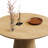 Finnerty Circular Dining Table with Wooden Base-110480662-111786370