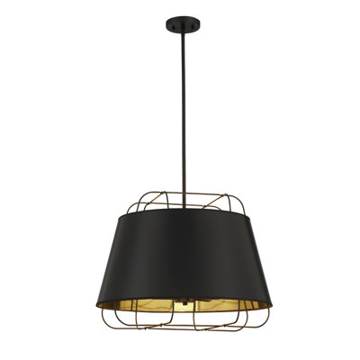 Luminaire suspendu conique à 6 lumières Tura