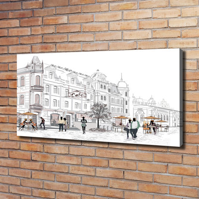 Old Town - Wrapped Canvas Print