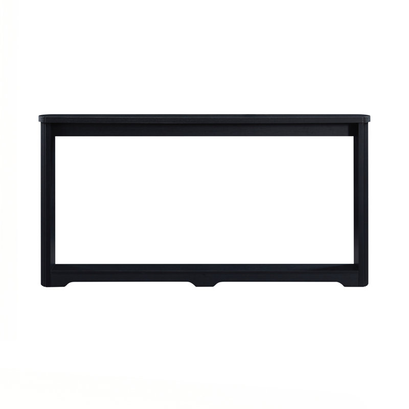 Modern Console Table, Black