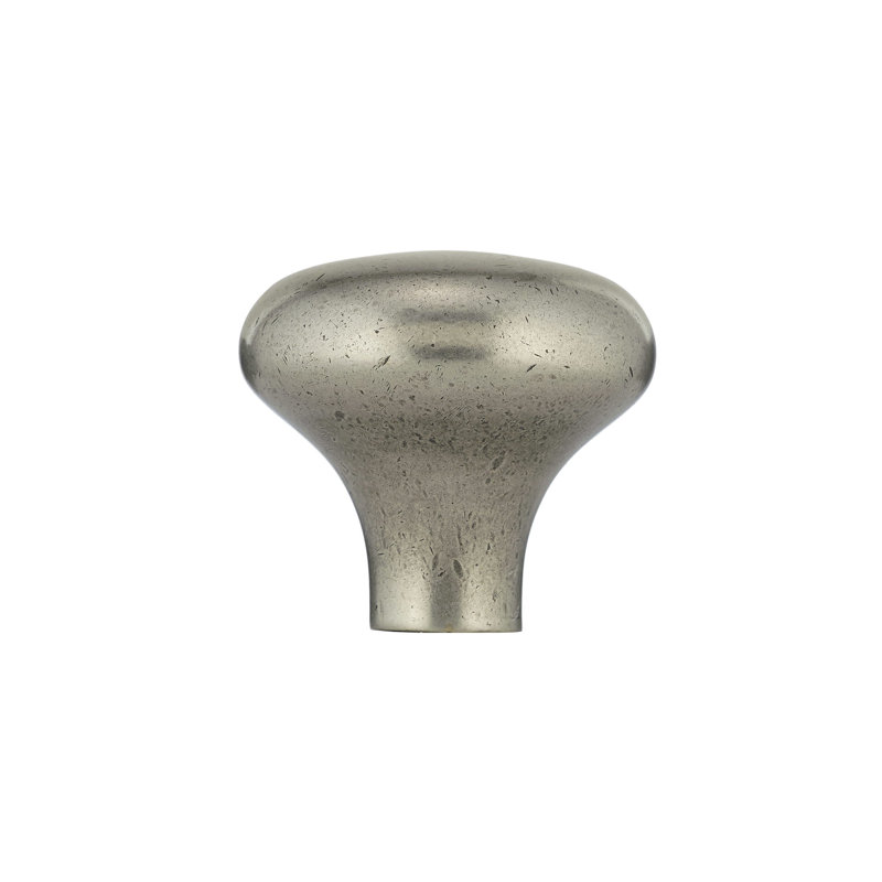 Poignée champignon Inspiration, H 1,65 po x l 1,65 po x P 1,51 po, Bronze étain