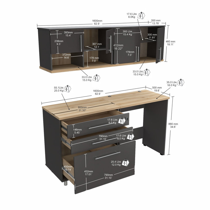 Brekkin 4 Piece Storage System