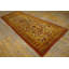 1930s Ivory Floral Antique Donegal Arts & Crafts Carpet 4'6"x9' Knotted Wool Rug