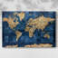 CARTE III - Toile tendue avec châssis Premium - Prêt à accrocher-841822524