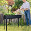 Ranier Wood Elevated Planter-1309603919