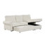 Canapé-lit modulaire convertible 95 po avec méridienne de rangement-1416660816