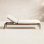 Amine 24'' Outdoor Acacia Chaise Lounge