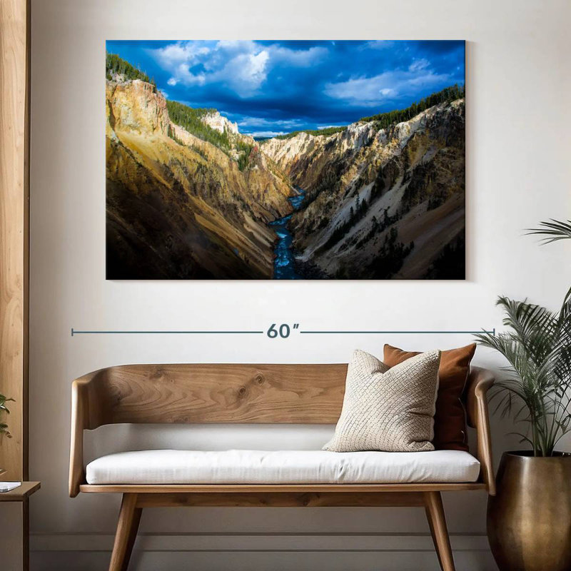 Alvord Grand Canyon de Yellowstone, H 34 po x l 51 po